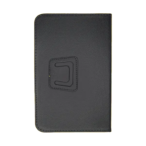 Estuche Clásico Genérico Folio Cuerina 7 / 8 Inch con Empaque Color Negro