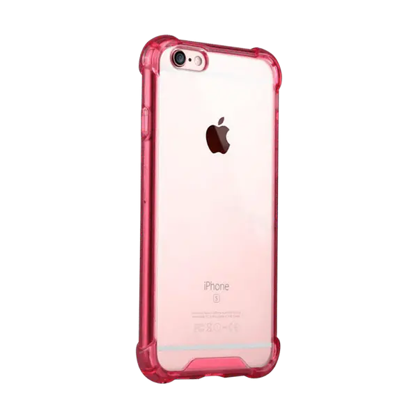 Estuche Protección El Rey Hard Case Reforzado Apple iPhone 6 Plus Color Rosado